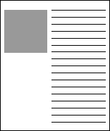Рис. 3. Изображение размещается на поле слева от текста