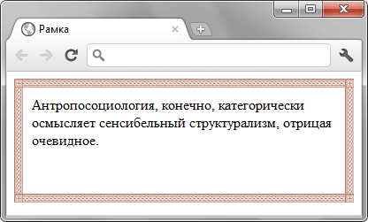 Масштабирование рамки
