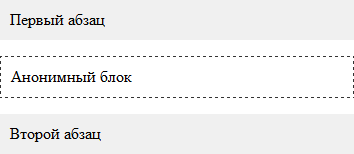 Блоки в документе